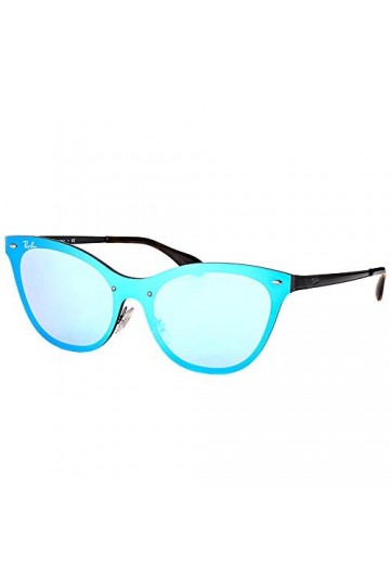 Ray-Ban 3580n Montures de Lunettes, Noir Demi Glos Black , 43 Femme