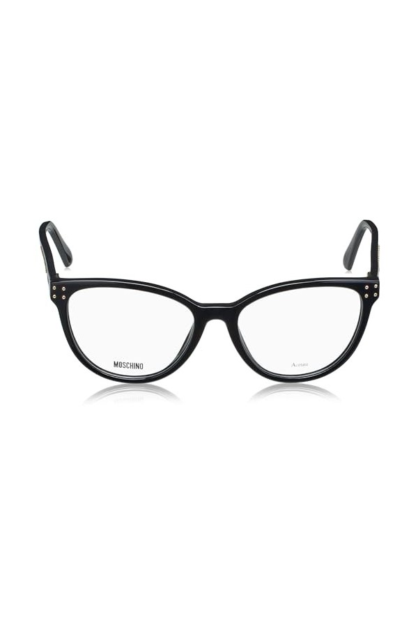 Moschino Mos596 Sunglasses, 807/17 Black, 54 Unisex