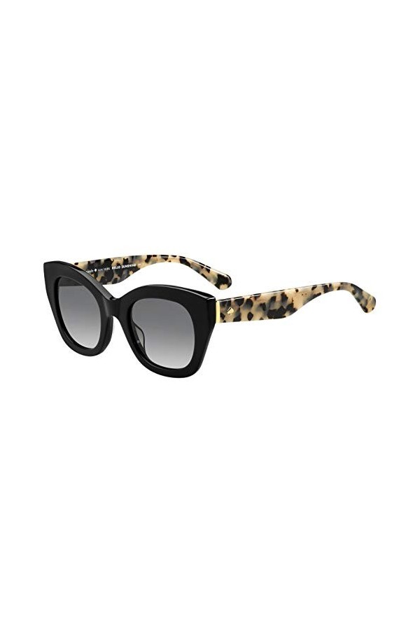 Kate Spade Jalena/s Sunglasses, Black Havana, 49 Unisex
