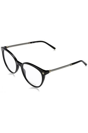 Escada Vesd59 Lunettes de Soleil, Noir Brillant, 53 Femme