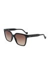 Liu Jo LJ742S 46598 Sunglasses, 001 Ebony, One Size Unisex
