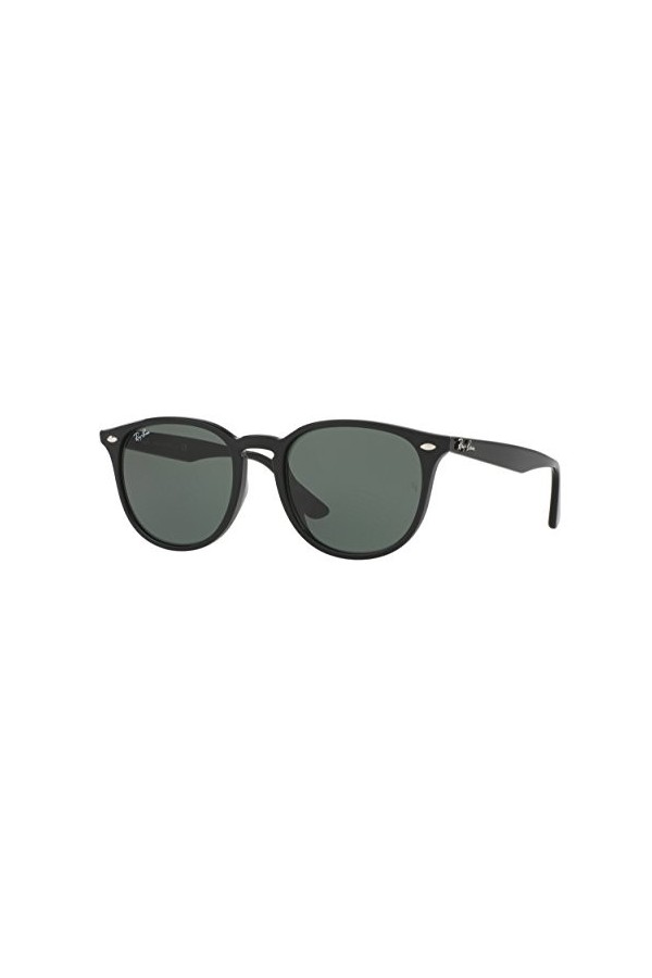Ray-Ban 0RB4259F 601/71 53 Montures de Lunettes, Noir Black/Green , Mixte Adulte