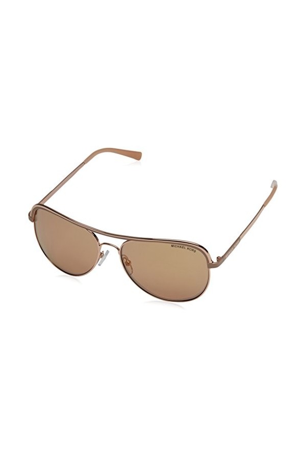 Michael Kors Vivianna I Montures de Lunettes, Noir Rose Gold/Taupe 1107r1 , 58 Mixte Adulte