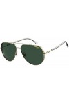 Carrera Lunettes de Soleil 221/S Gold/Green 60/13/145 unisexe
