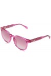 Zadig & Voltaire Szv323 Lunettes de Soleil, Shiny Transparent Fuxia, 53 Femme