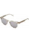 Zadig & Voltaire Szv323 Lunettes de Soleil, Shiny Transparent Fuxia, 53 Femme