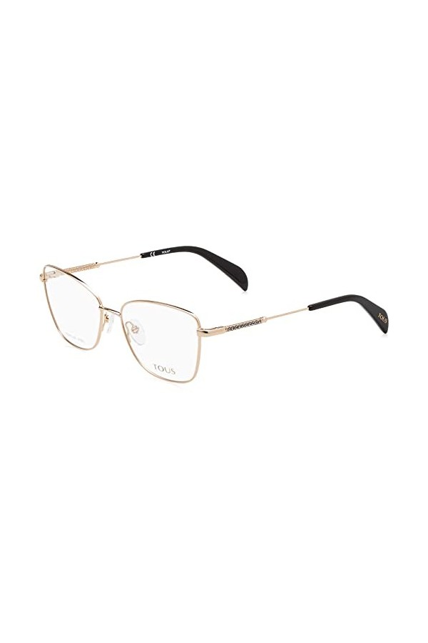 Tous Vto433 V Lunettes de Soleil, Or Rose Brillant, 54 Femme