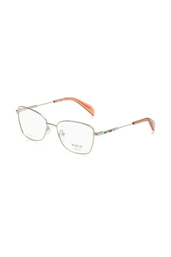 Tous Vto433l Lunettes de Soleil, Shiny Red Gold, 52 Femme