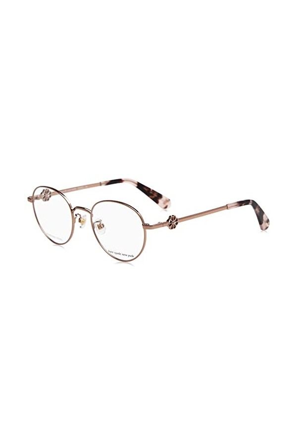 Kate Spade CAIA/f Sunglasses, Red Gold, 49 Unisex