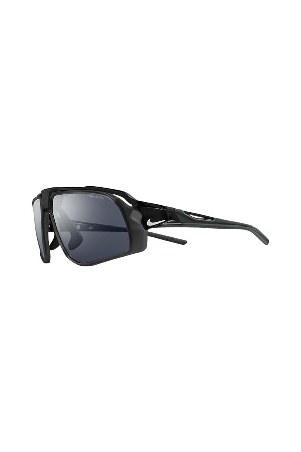 Nike Flyfree Fv2387 Sunglasses, Colour: 010 Black/Silver Flash/Volt, Taille Unique Unisex
