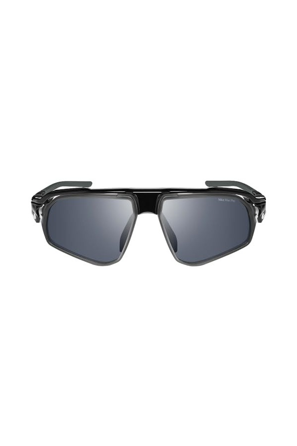 Nike Flyfree Fv2387 Sunglasses, Colour: 010 Black/Silver Flash/Volt, Taille Unique Unisex