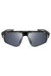 Nike Flyfree Fv2387 Sunglasses, Colour: 010 Black/Silver Flash/Volt, Taille Unique Unisex