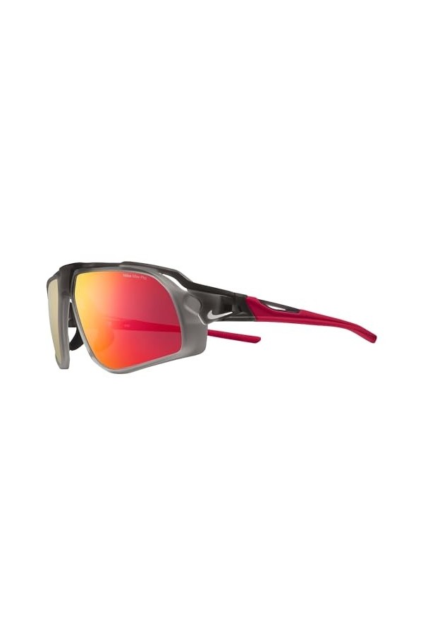 Nike Flyfree M Fv2391 Sunglasses, Colour: 060 Matt Anthracte/Red Mir/Clear, Taille Unique Unisex