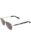 Police SPL890 Sunglasses, ORO Rose LUC.C/Parti Nero LUC, 55 Unisex
