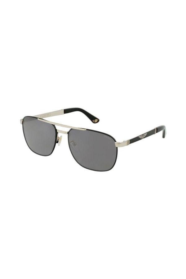 Police SPL890 Sunglasses, ORO Rose LUC.C/Parti Nero LUC, 55 Unisex