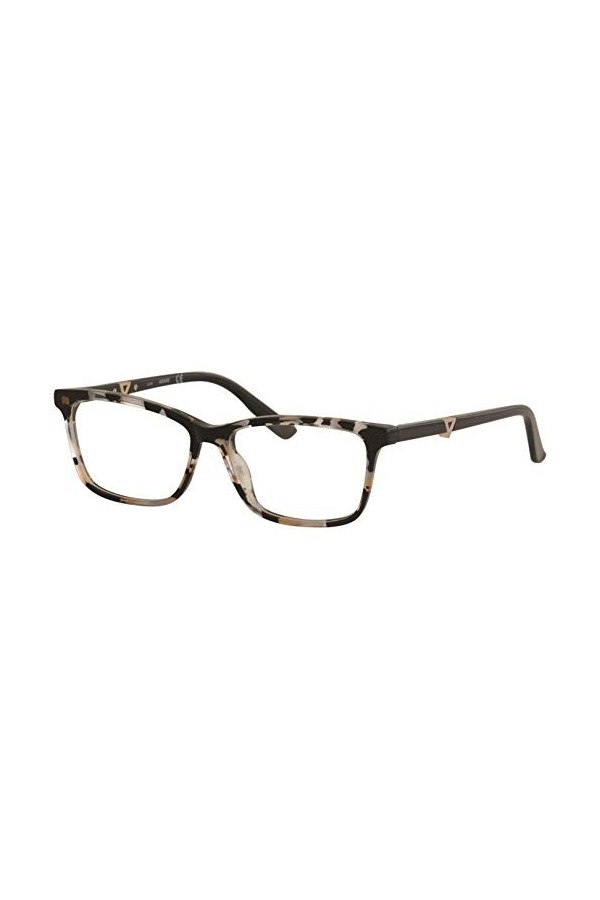 Guess 0, Lunettes de Soleil Femme, Coloured Havana, 53