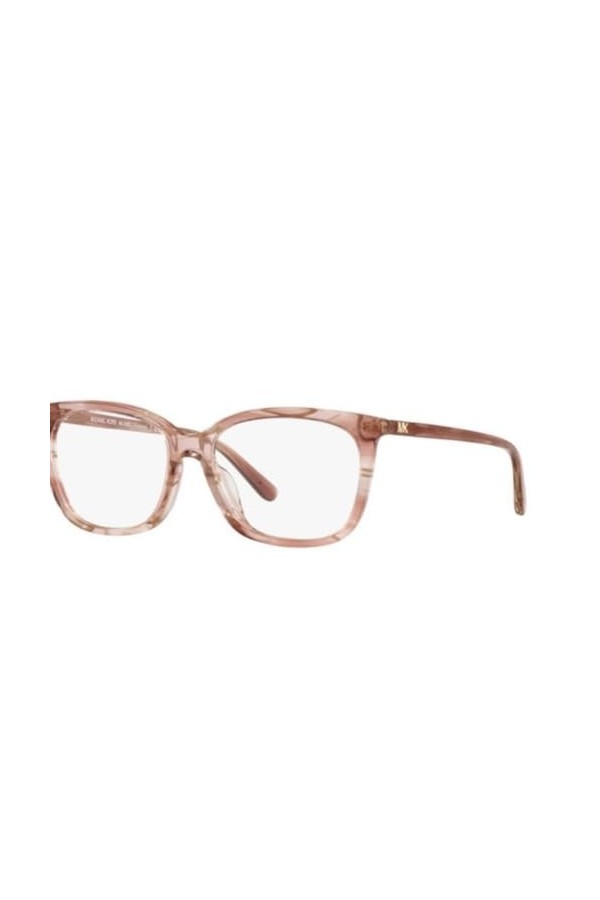 Michael Kors 0MK4080U Lunettes de Soleil, Pink Havana, 52 Unisex