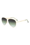 Isabel Marant Im 0100/s Sunglasses, PEF/IB Gold Green, 62 Unisex
