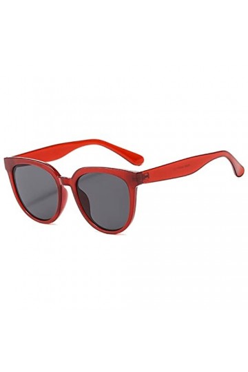 DieffematicTYJ Lunette De Soleil Branché Riz Ongles Soleil Lunettes de Soleil Femme Couleur Couleur Une pièce Lunettes de Sol
