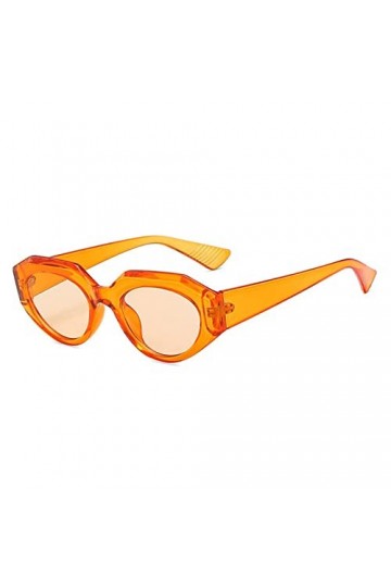 DieffematicTYJ Lunette De Soleil Mode Femelle Retro Cat Oeil Nouveau Couleur Petite Cadre Lunettes Lunettes de Soleil for Fem