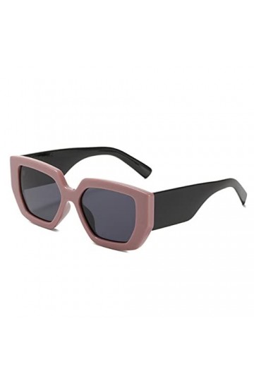 DieffematicTYJ Lunette De Soleil Lunettes de Soleil Square Retro Fashion Tendance Femme Tendance Lunettes de Soleil à la Jamb