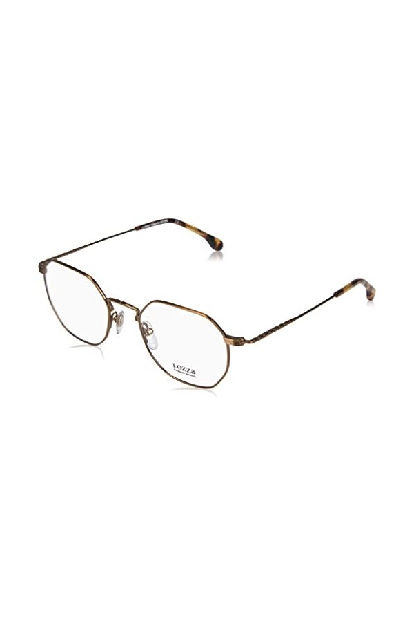 Lozza VL2378N Sunglasses, Matt Antique Gold, 50 Unisex