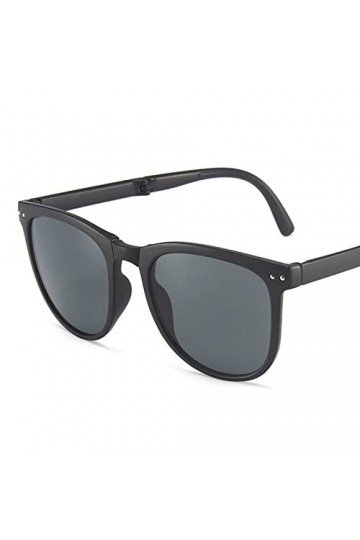 DieffematicTYJ Lunette De Soleil Lunettes de Soleil Pliantes de Mode Trend Lunettes de Soleil Voyage extérieur Visière Portab