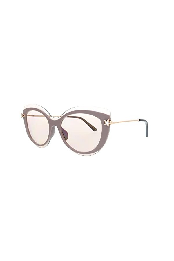 Jimmy Choo Clea/G/S Sunglasses, Nude, 99 Unisex