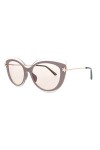 Jimmy Choo Clea/G/S Sunglasses, Nude, 99 Unisex