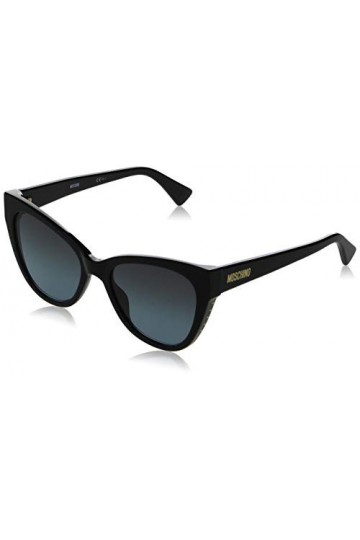 MOSCHINO Mos056/s Sunglasses, 807/GB Black, 54 Unisex
