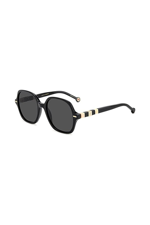 Carolina Herrera Her 0106/s Sunglasses, KDX/IR Black Nude, 55 Unisex