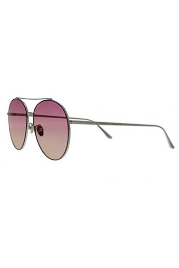 Tom Ford Cleo FT0757-D 16F Lunettes de soleil, Argent
