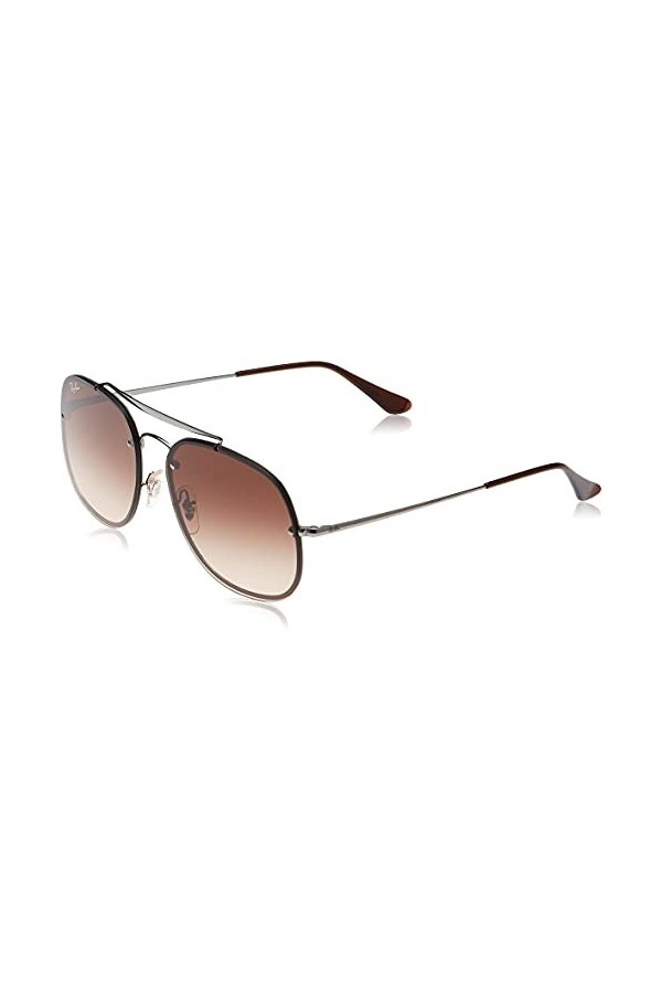Ray-Ban 0RB3583N 004/13 58 Montures de Lunettes, Gris Gunmetal/Brown Gradient , Mixte Adulte