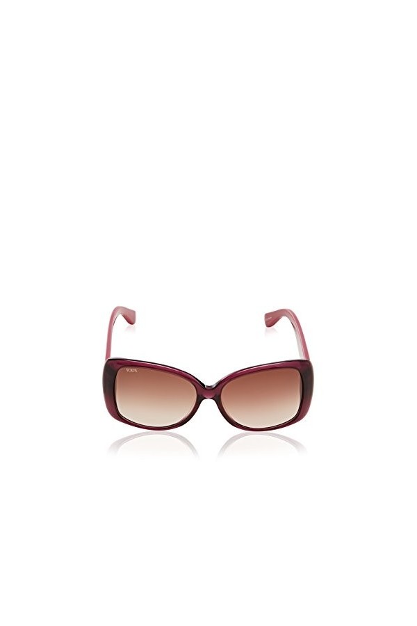 Tods Lunettes de soleil TO0085_75F-58 58 mm rouges
