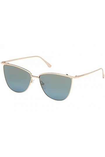 Tom Ford mixte adulte Lunettes de Soleil Veronica FT0684, 28W, 58