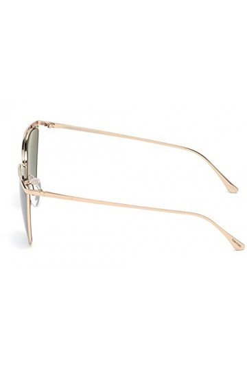 Tom Ford mixte adulte Lunettes de Soleil Veronica FT0684, 28W, 58