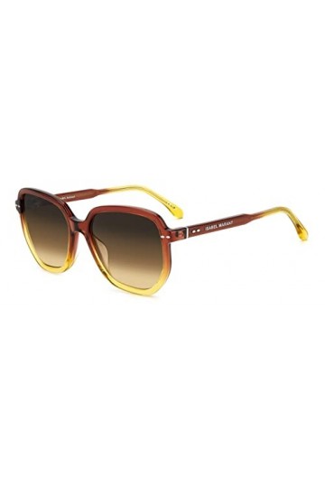 Isabel Marant Im 0097/g/s Sunglasses, GLN/N4 Brown Yellow, 57 Unisex