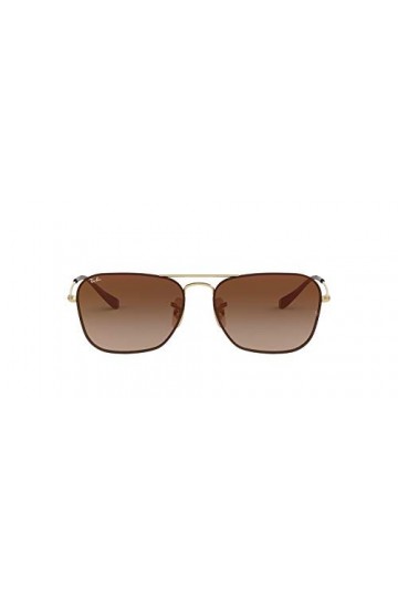 Ray-Ban 0RB3603 001/S0 56 Montures de Lunettes, Or Gold/Brown Gradient , Mixte Adulte