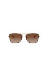 Ray-Ban 0RB3603 001/S0 56 Montures de Lunettes, Or Gold/Brown Gradient , Mixte Adulte