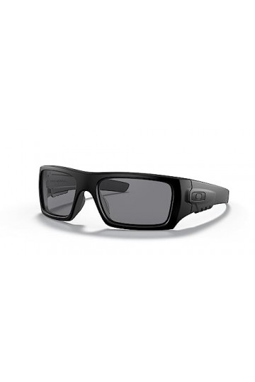 Oakley Det Cord Lunettes de Soleil, Gris Noir Mat, XL Homme