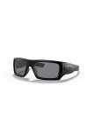 Oakley Det Cord Lunettes de Soleil, Gris Noir Mat, XL Homme