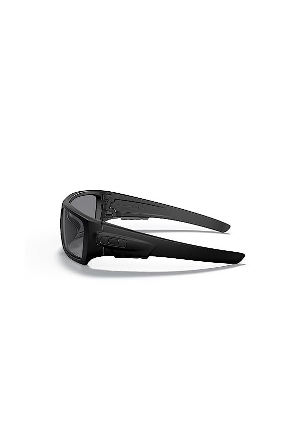 Oakley Det Cord Lunettes de Soleil, Gris Noir Mat, XL Homme