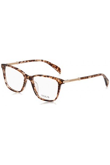 TOUS Vtob30 Lunettes de Soleil, Shiny Transp.Brown Havana, 52 Femme