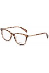 TOUS Vtob30 Lunettes de Soleil, Shiny Transp.Brown Havana, 52 Femme
