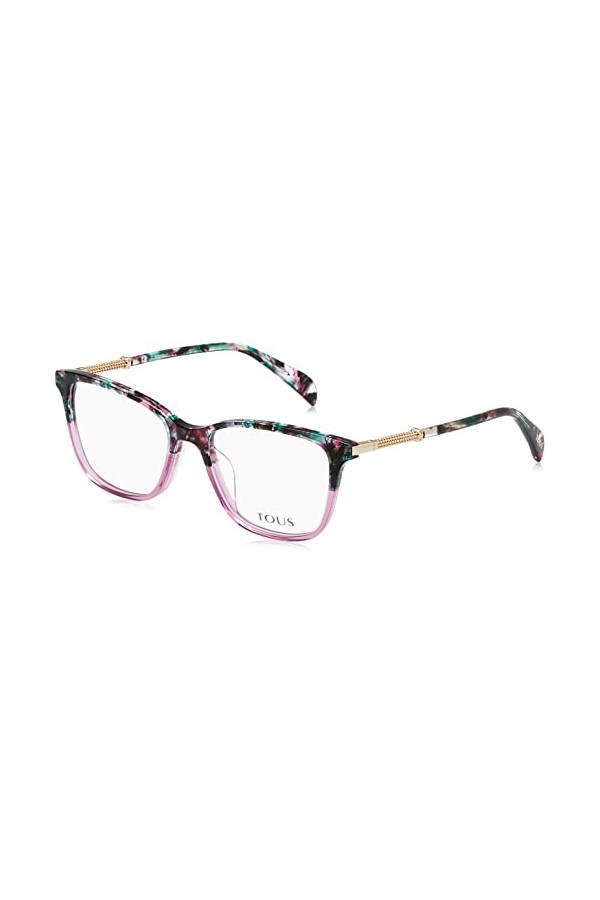Tous Vtob30 Lunettes de Soleil, Gris Havane + Rose, 52 Femme