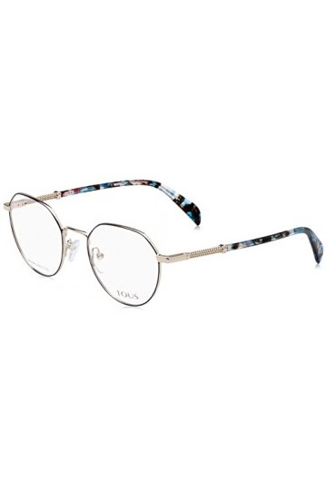 Tous Vto430 Lunettes de Soleil, SH.Light Gold W/Col.Parts, 50 Femme