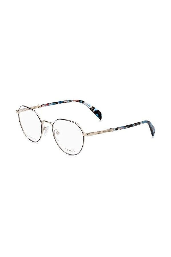 Tous Vto430 Lunettes de Soleil, SH.Light Gold W/Col.Parts, 50 Femme