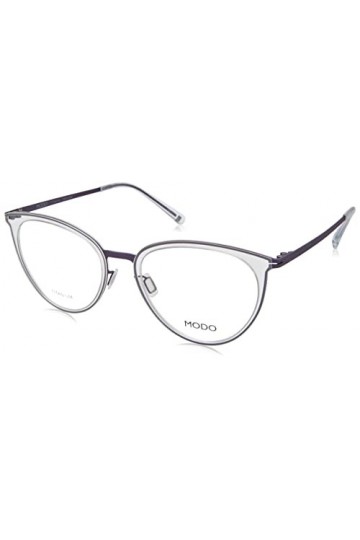 MODO & ECO 4088, Lunettes de soleil Femme, SHINY CRYSTAL/DARK PURPLE, 52