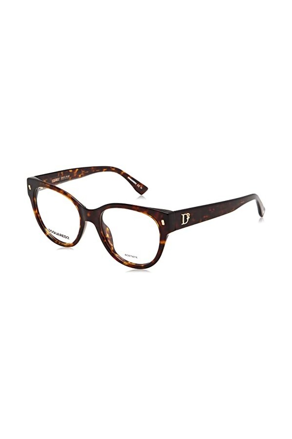 Dsquared D2 0069 Sunglasses, 086/18 Havana, 52 Unisex