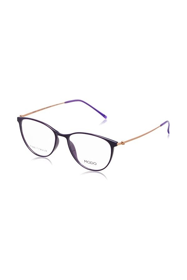 MODO & ECO 7035 Lunettes de Soleil, Violet, 51 Femme